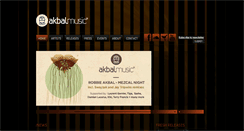 Desktop Screenshot of akbalmusic.com